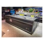 Factory Direct Sales Semi Open Sliding Door Glass Stainless Steel Frozen Goods