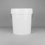 14L Polypropylene Empty Fertilizer Bucket Plastic Beach Bucket Stackable