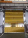 Automatic Insulated Industrial High Speed Door Roll Up Spiral Thermal Insulation