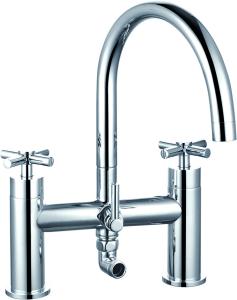 Wholesale Chrome Finished Dual Handle Bathroom Shower Mixer For Bathroom T80512 from china suppliers