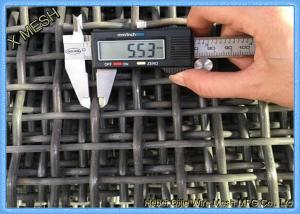 Wholesale 45# Steel Flat Top Woven Wire Screen / Crusher Screen Mesh from china suppliers