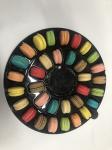 Beautiful Portable Macaron Transparent Plastic Tray Chocolate Candy Box