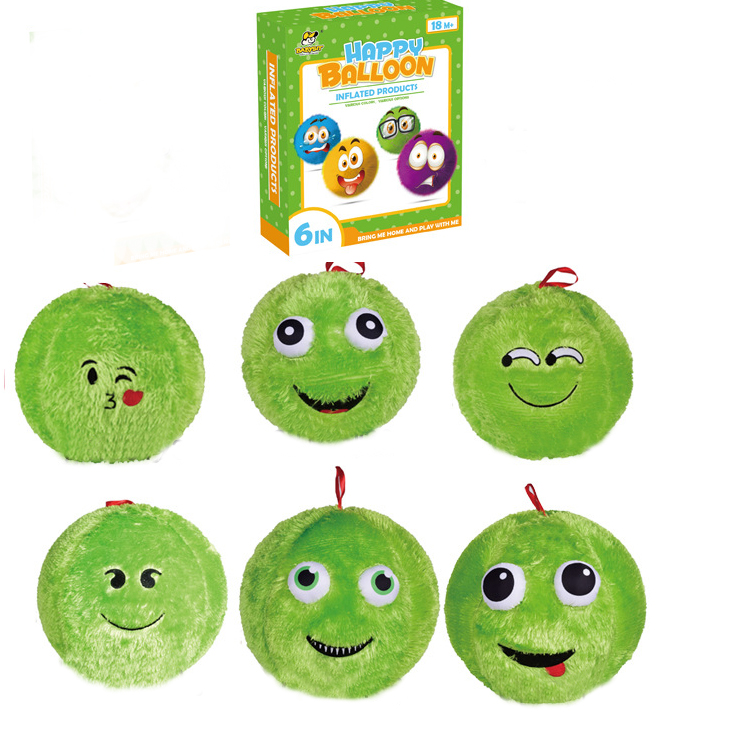 Soft Hairy Plush Bouncing Toy Balls Hand Catching Ball Toy Business Type 's Bestseller
