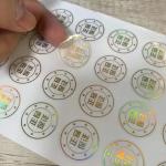 Self Adhesive Security Sticker Printing With Color Change Anti Counterfeiting