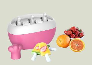 Wholesale Fruit Melon Frozen Ice Pop Maker Pink Color High Safety For Children Operation from china suppliers