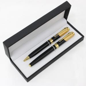 China promotional metal ball pen set with classic design suitable for gift and promotional on sale