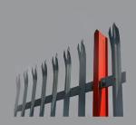 Different Colors Hot Dipped Europe Palisade Fence for Park