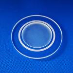 Anti Corrosion Fused Quartz Glass Flange , Clear Uv Grade Fused Silica