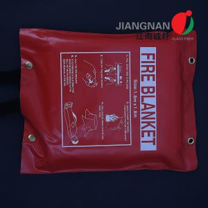 Wholesale BSI Certificate Safe Fire Blanket Emergency High Temperature Fiberglass Fabric With BE EN 1869 Aproved from china suppliers