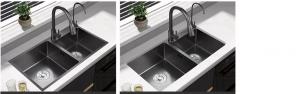 Wholesale Small Deep Double Basin Kitchen Sink Stainless Steel 350X390mm from china suppliers
