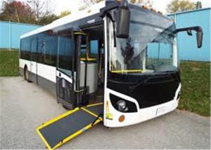 Wholesale Conductor Foldable Wheelchair Ramp , Manual Wheelchair Ramp For Kinglong from china suppliers