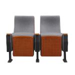 Painted Arm Plywood Theater Auditorium Seating / Folding Movie Chairs anti