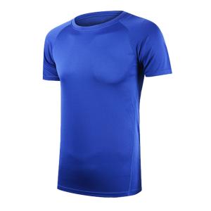 Wholesale Men's Sports T-shirts, preshrunk Quick dry fabric T-shirts, promotional Logo printed T-shirts, Wholesale in bulk from china suppliers
