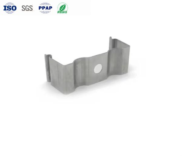 Customized Metal Stamping Parts Plating Zn Surface Stainless Steel Clips Sheet