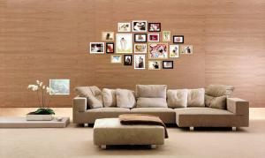 20Pcs Set Home & Garden Art Home Decor Wood Creative Combination Wall Mounted Black Photo