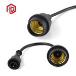 E26 E27 Light String Bulb Holder Outdoor E27 Brass Lamp Base Waterproof Socket