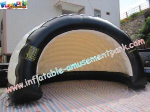 Wholesale 6m Cube Inflatable Party Tent , Half Moon Building For Commercial from china suppliers