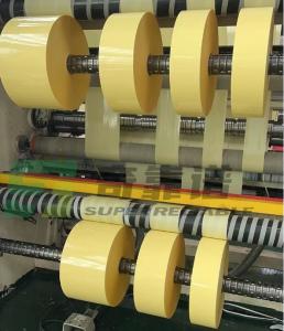 Wholesale High Adhesion Clear PP Film Adhesive with yellow glassine liner for south africa market from china suppliers