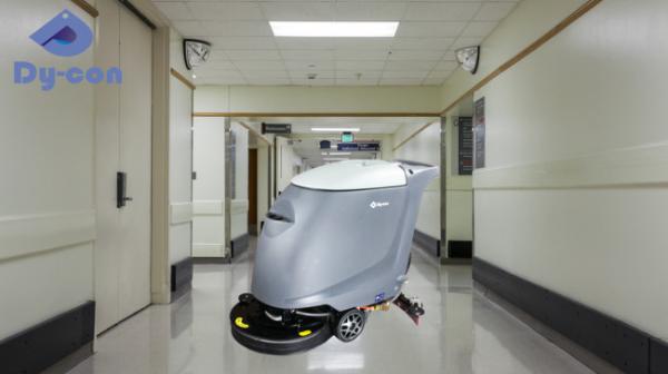 Clinic Floor Cleaner Machine Chemical-Resistant Low Maintenance