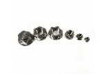Grade 5 Titanium Nuts And Bolts Axle Nut Flanged Motorcycle M16 Thread Pitch
