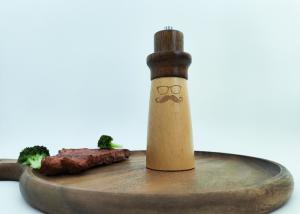 Wholesale Premium Ceramic Core Grinder Solid Wood Adjustable Salt And Pepper Mill from china suppliers