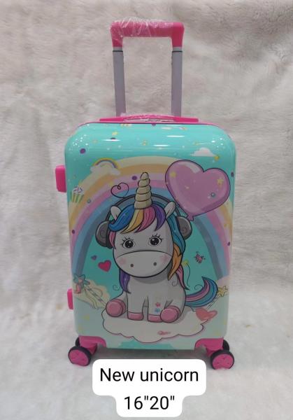Wholesale Children Travel Suitcase Box High Quality Cartoon Print Scooter
