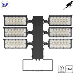 Wholesale 900W Aluminum Stadium LED Flood Ligh IK08 High Protection IP66 Waterproof Dustproof 165lm/W Ra70 For Airport Hangers from china suppliers