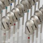 Remove Dead Nail Skin 50mm 80# Diamond Grinding Head