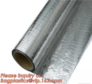 Wholesale Thermal Insulation Adhesive Woven Building Sarking,Woven Cloth with Aluminum Foil Heat Resistant Insulation Materialg from china suppliers