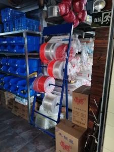 Wholesale 50kg / Layer Retail Display Shelves Steel 4 Tiers Cable Coil Display Rack from china suppliers