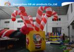 Giant Colorful Inflatable Christmas Stick / Inflatable Candy Cane Stick /