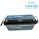Long Life Lifepo4 Lithium 24 Volt Marine Battery 100Ah For Boat