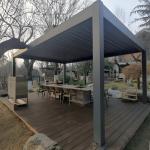 Rust Resistant Aluminum Outdoor Pergola Minimal Maintenance For Worry-Free
