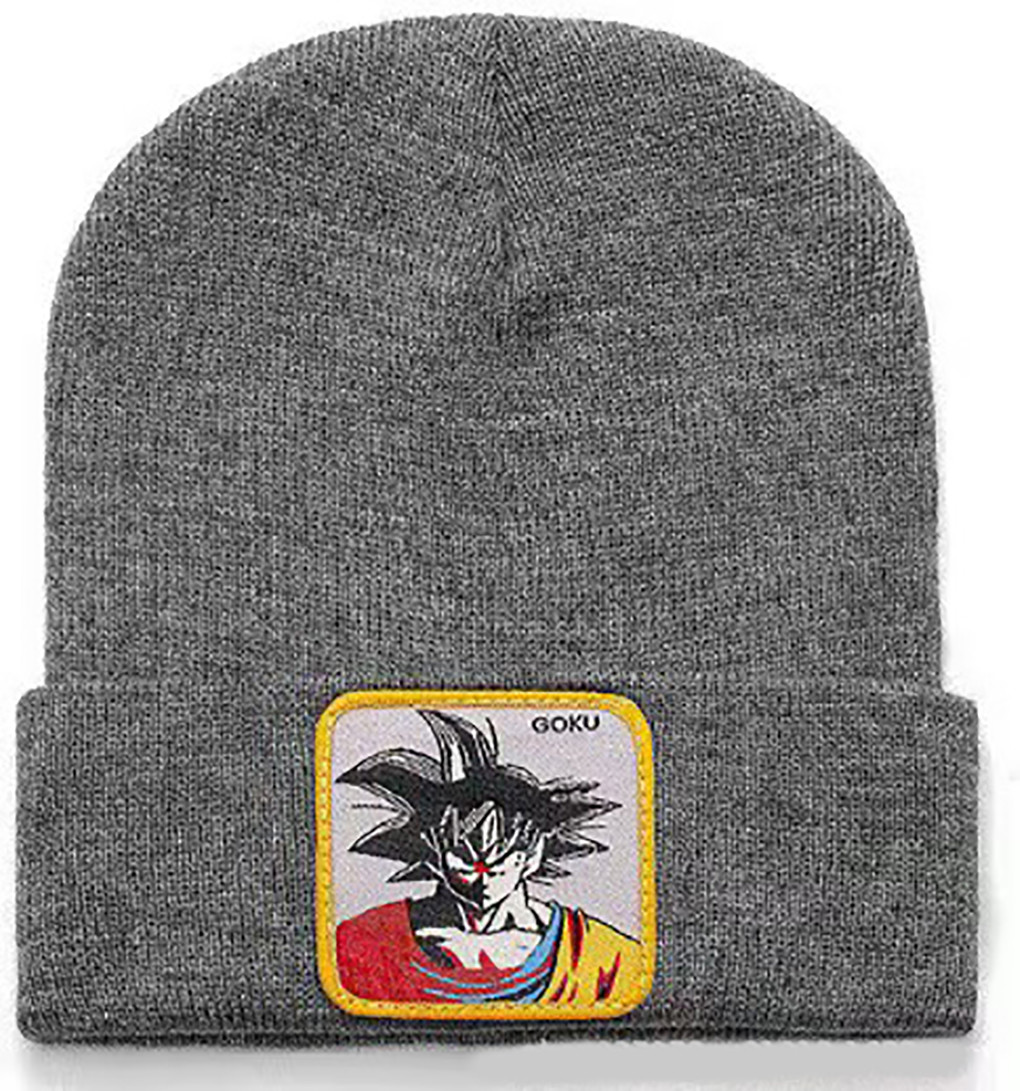 Winter Knitted Anime Cartoon Beanies And Caps With Patch