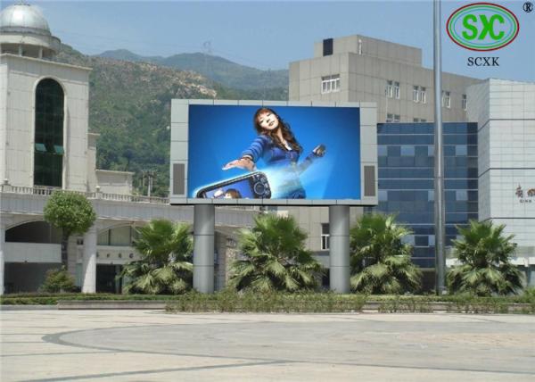 p6 Full color High Definition Large Outdoor LED Video Screens Display Rental