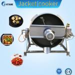 Industrial Double Jacketed Kettle 500L SUS304 With Mixer Cooking Pot