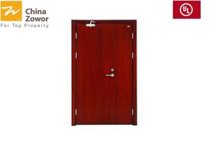 Wholesale Customized Size 1.5hr Wooden Fire Doors For Hotel/ Melamine Finish/Perlite Board Filler from china suppliers