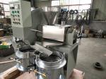 Small Scale Peanut Screw Oil Presser Mustard Sesame Oil 100 Kg / H Automatic