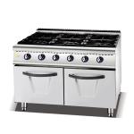 Powerful LPG NG Cooking Range Machine Low Noise Commercial Kitchen Cooking