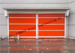 Automatic Steel Industrial Garage Doors Lifting Up Roller Shutter Door PVC