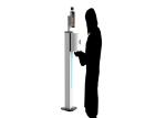 Forehead Infrared Digital Hand Sanitizer Kiosk Temperature Face Scanner