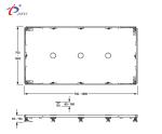 Universal Steel 12 Feet 70x70cm to 100x180cm Shower Tray Riser Frame