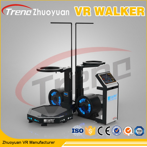 Shopping Mall Multi Directional Treadmill Virtual Reality 360 Degree View Easy