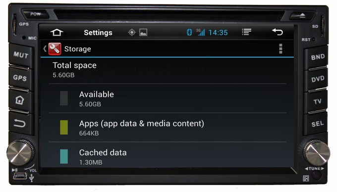 Ouchuangbo Capacitive Touch Screen Car Pc Android 4.2 for Universal Car DVD OCB-6205C