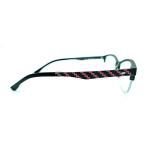 Non Thermal Far Infrared Anti Reflection Eye Glasses Mens Half Rim Eyeglasses