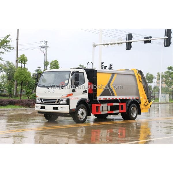 China 3T Small Type Collect Waste Compactor Garbage Truck Garbage Vehicle