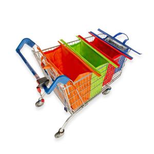 Wholesale Foldable Reusable Shopping Bags For Supermarket Grocery Trolley Bag Cart Bag from china suppliers