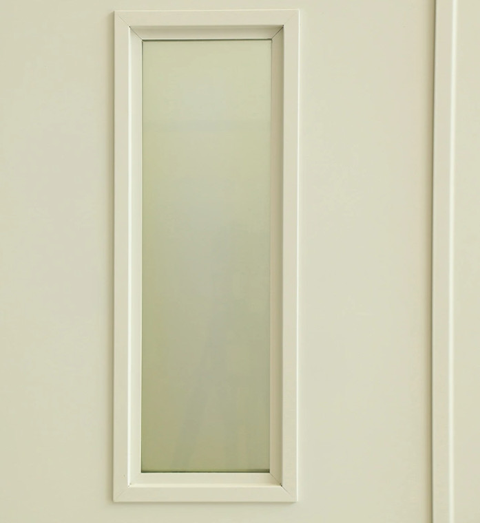 Hospital Fire Rated Swing Door 1.5mm Frame 1.0mm leaf For Clean Room