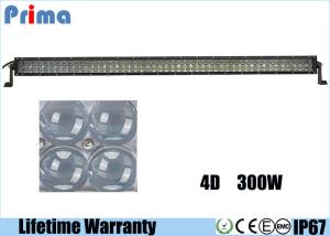 Wholesale 4D PC Lens 52 Inch LED Work Light Bar For 12V 24V Vehicles Super Bright 300W from china suppliers