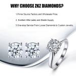 18k Cultured White Diamond Women's Ring 1.53ct E VS1 Pear Shape Full Diamond